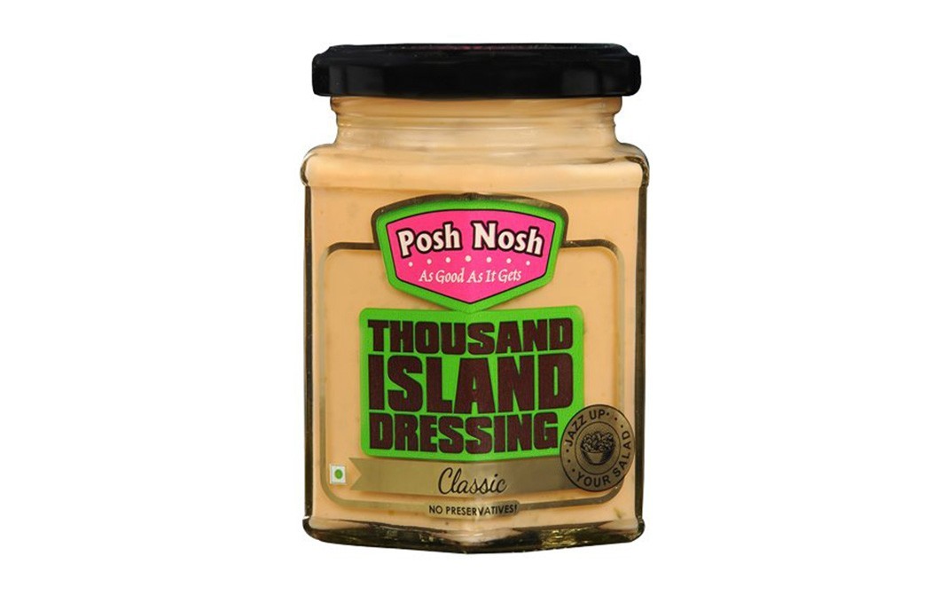 Posh Nosh Thousand Island Dressing Classic   Glass Jar  240 grams